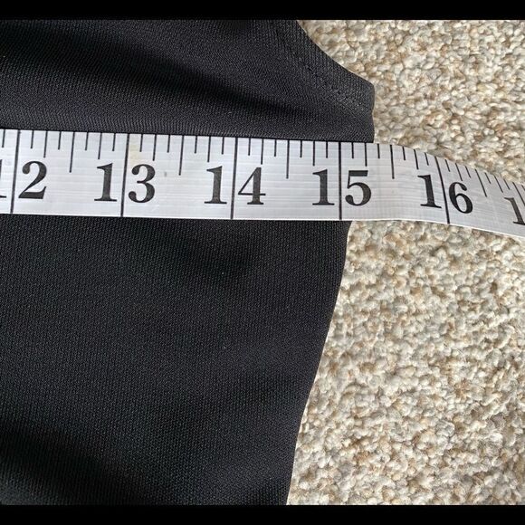 Gap Black Tie Front Tank Dress Size Small - Picture 8 of 8